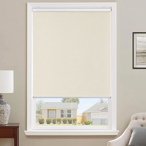 Chris Dowa Blackout Roller Shades x 2 (67"W x 33 "L)