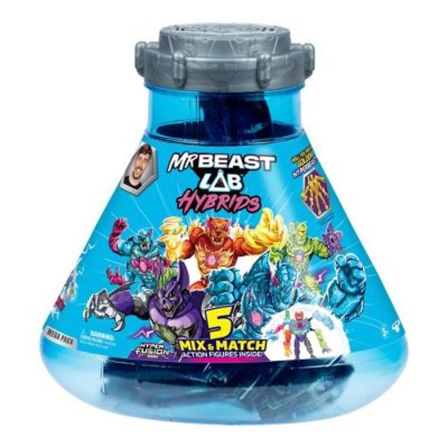 MrBeast Lab Hybrids Action Figure Mega Pack - Hyper Fusion Series