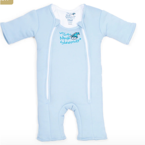 Blue Baby Merlin’s Magic Sleepsuit – 100% Cotton for Better Baby Sleep