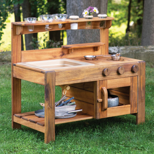 Acadia Outdoor Mud Kitchen | Wayfair