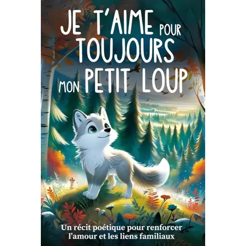 Je t’aime pour toujours, mon Petit Loup: Livre pour les enfants de 3 à 6 ans pour développer la confiance en soi et la complicité | Histoire du soir sur l’amour et la tendresse d’une famille