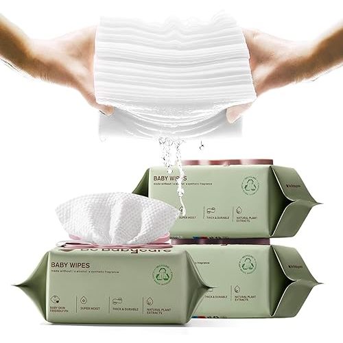 Bc Babycare Cloud Moist Baby Wipes 240 Count