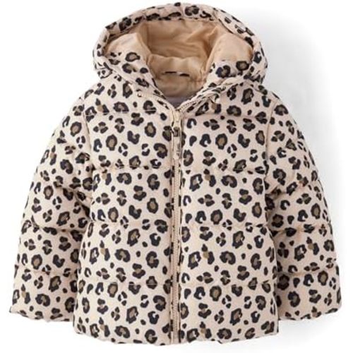 The Children's Place baby-girls And Toddler Girls' Medium Weight Wind-resistant, Water-resistant Puffer Jacket