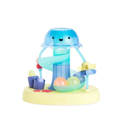 Skip Hop Seascape Musical Activity Ball Drop 2-Stage Cause & Effect Developmental Toy with Lights, Songs and Sounds Age 6m+