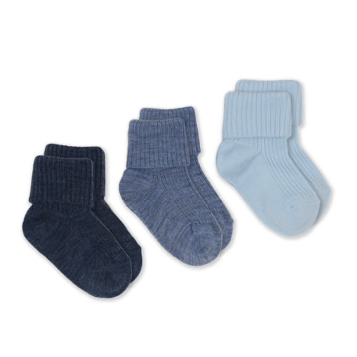 Wool Socks, Baby and Toddler, Blue