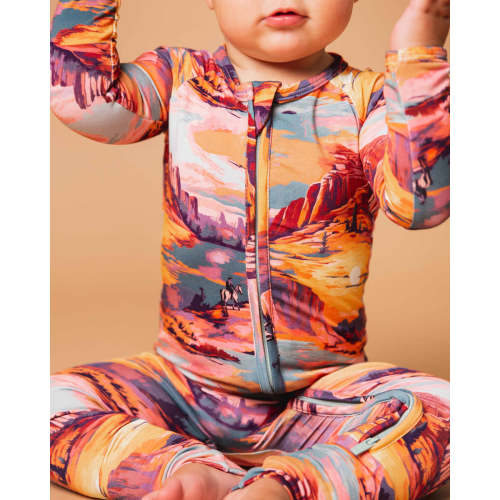 Saddle Up Sunset Convertible Romper