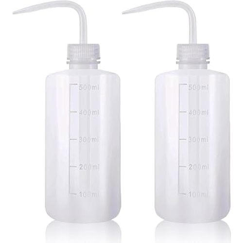 Squeeze Bottles 2-Pack (500ml/16.9oz) Heavy-Duty Squirt Bottle