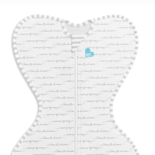 Swaddle Up™ 1.0 TOG Cotton White Dreamer