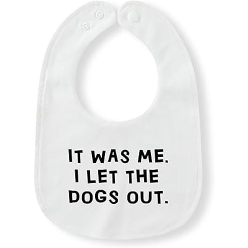 Unisex-Baby Bib, Cotton Adjustable Waterproof Drooler, Birthday Gifts for Girls Boys 0-24 Months
