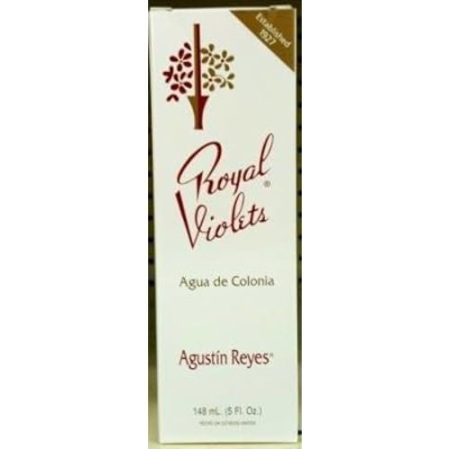 Royal Violets By Agustin Reyes 5 Oz Agua De Colonia Eau De Cologne Glass Bottle by Royal Violets