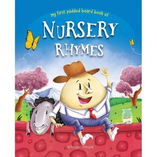 Nursery Rhymes Board Book - (My First Book) by Wonder House Books