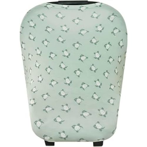 Copper Pearl Multi-Use Cover: Car Seat Covers, Nursing Cover, and Stroller Cover for Sun - Stretchy Fabric, All-Season Use, Stylish Designs, Easy Access for Moms - Wade