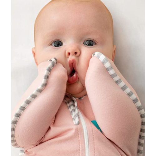 Love to Dream Swaddle UP, Baby Sleep Sack, Self-Soothing Swaddles for Newborns, Improves Sleep, Snug Fit Helps Calm Startle Reflex, New Born Essentials for Baby, 1.0 TOG, 5-8.5 lbs, Pink