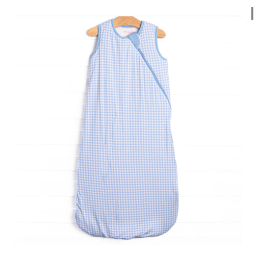 Blue Gingham Bamboo Sleep Bag, Blue – Stitchy Fish