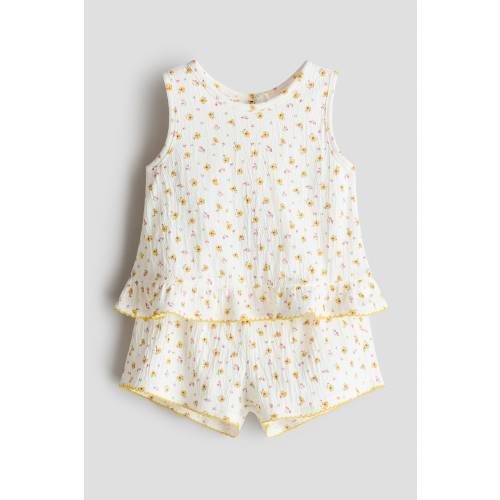 2-PIECE CRINKLED COTTON SET