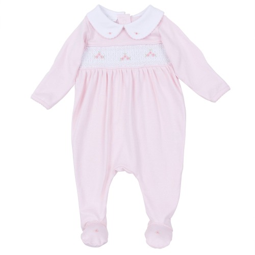 Pink Willow's Classics Smocked Footie