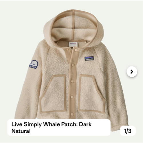 Patagonia Baby Retro Pile Fleece Jacket