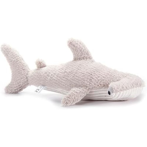 The Petting Zoo Hammerhead Shark Stuffed Animal Plushie, Gifts for Kids, Fuzzlez Sealife Animals, Grey Shark Plush Toy 17 Inches
