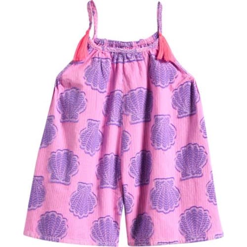 Kids' Shell Print Romper, 1.5-2Y