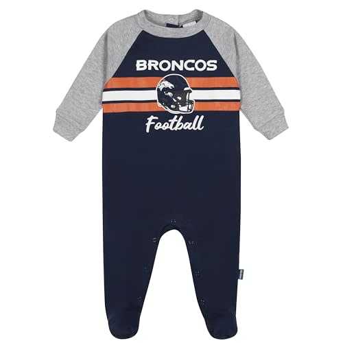 Gerber NFL unisex-baby Nfl Team Footed Coverall