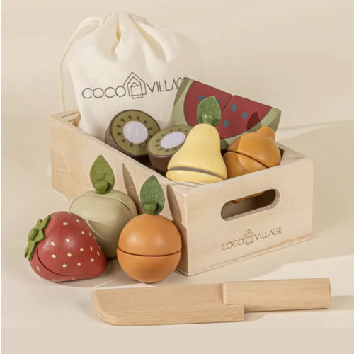 Wooden Fruits Play Set