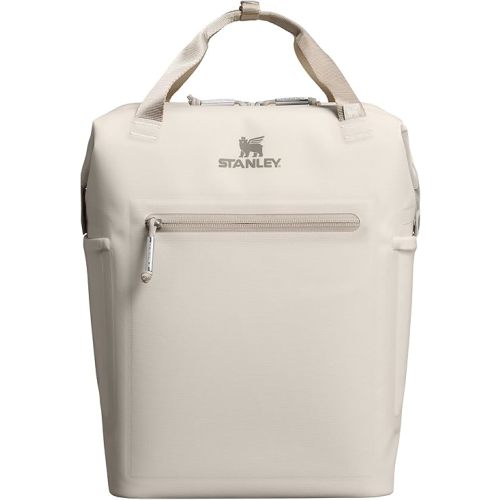 STANLEY Madeleine Soft Cooler Backpack, 14 qt, Cream