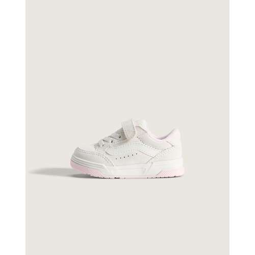 Toddler Hylane V Shoe in Marshmallow White / Pink - Size 2