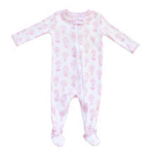 Little Explorer | Footie (Pink) – Baby Dunn