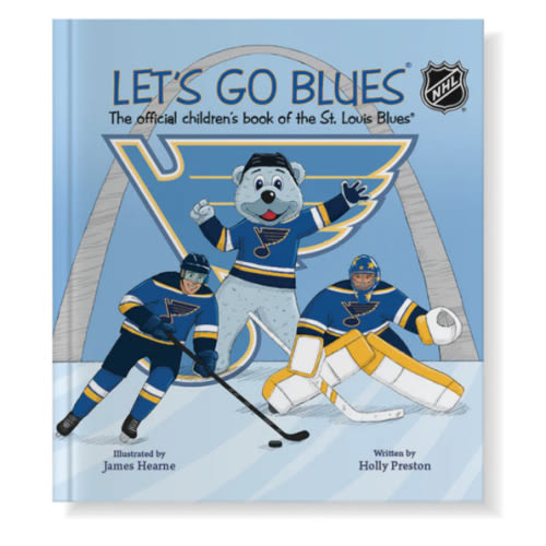 ST. LOUIS BLUES LET'S GO BLUES CHILDREN'S BOOK