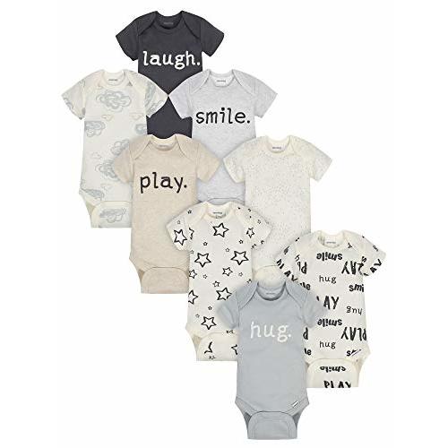Onesies Brand unisex-baby 8-pack Short Sleeve Mix & Match Bodysuits