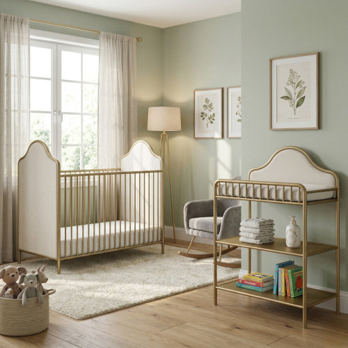 Harriet Bee Klotide 2 Piece Nursery Set & Reviews | Wayfair