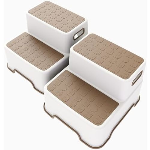 Toddler Step Stool for Bathroom Sink, 2 Pack Step Stool for Kids