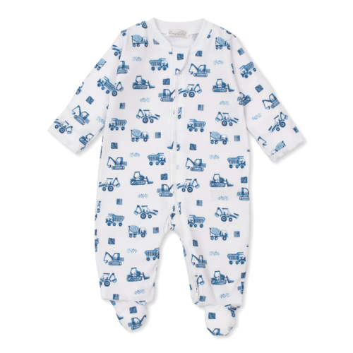 Kissy Kissy Footie | Construction Trucks