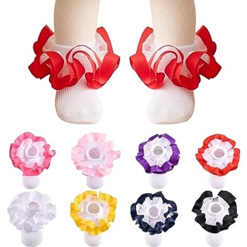 Girls Socks Lace Princess Socks Ruffle Princess Dress Lace Socks For newborns/babies/toddlers/little Girls