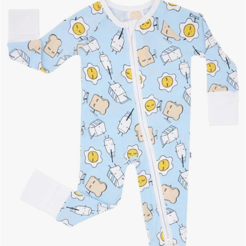 Little Sleepies Pajamas for Baby Boys & Girls, Viscose from Bamboo Baby Pajamas, Preemie & Newborn Sleepers, 2-Way Zipper PJs