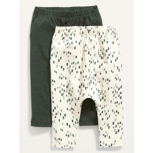 Unisex Soft-Knit U-Shaped Pants 2-Pack for Baby