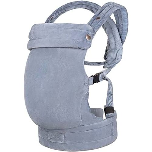Baby Carrier for Newborn to Toddler, 7-35 lbs Weight Capacity, Ergonomic Backpack Design, Front and Back Facing Options, Blue