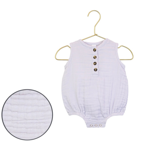 Cloud Muslin™ Bubble Romper - Lilac