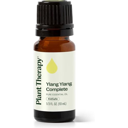Plant Therapy Ylang Ylang Complete Essential Oil 100% Pure, Undiluted, Natural Aromatherapy, Therapeutic Grade 10 mL (1/3 oz)