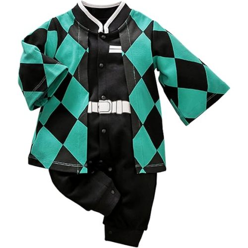 Newborn Baby Long Sleeve Cute Cartoon Anime Jumpsuit Toddler Cosplay Clothes Set