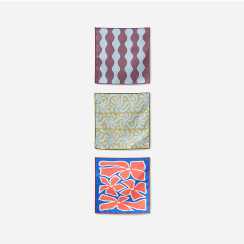 Tiny Towel 3-Pack: Water and Flowers – Nomadix