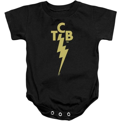 Elvis Presley Boys' TCB Logo Bodysuit Black