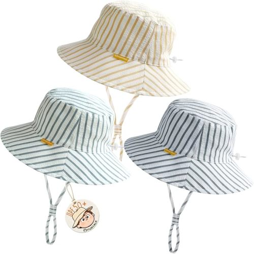 FURTALK Baby Sun Hat Toddler Boys Girls Bucket Hats 0-5 Years Kids UPF 50+ Sun Protection Summer Beach Hats