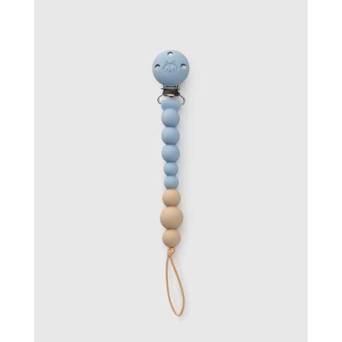 OneC™ Silicone Pacifier Clip - Blue Fog