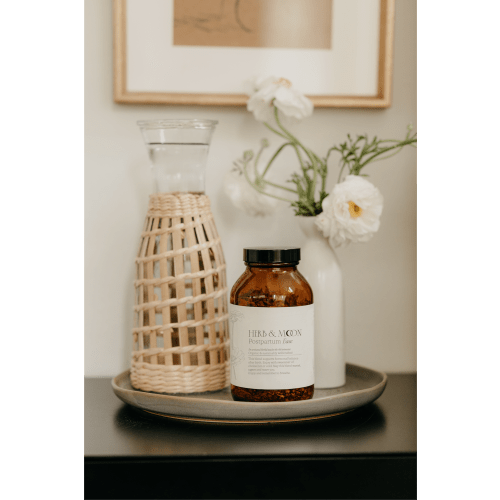 Postpartum Ease Tea — Herb & Moon