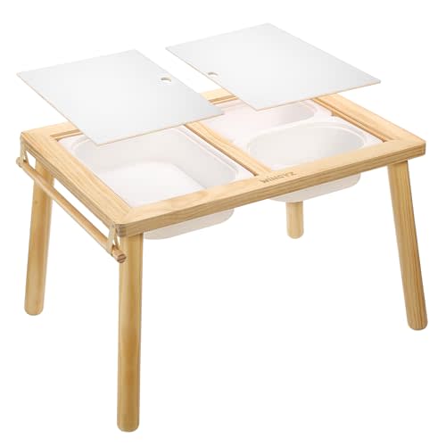 wingyz Kids Table for Play Study Dining Toys Storage, Sensory Tables for Toddler, Activity Table with Storage Bins Birthday Gifts for Boys and Girls