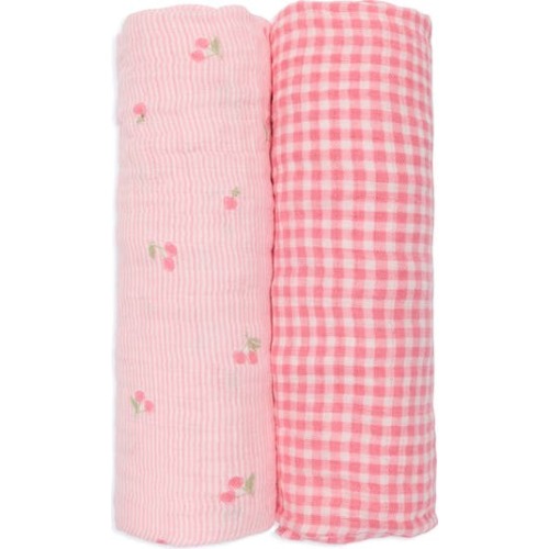 2-Pack Assorted Muslin Blankets