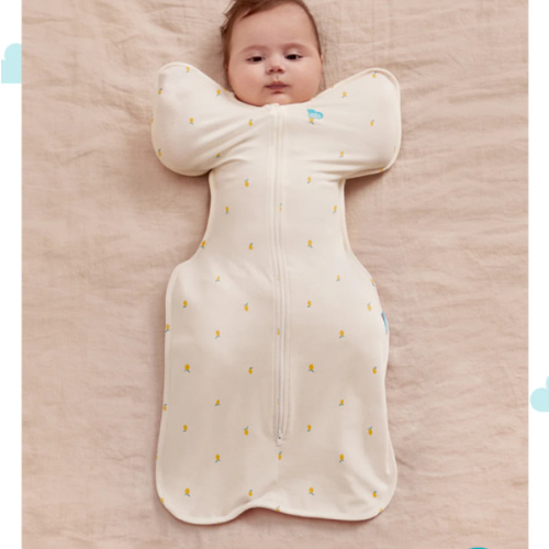 Swaddle Up™ 1.0 TOG Viscose from Bamboo Cream Lemons