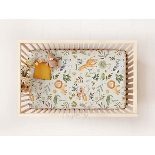 Baby Dogs crib sheet - Minky / Jersey Crib Sheet