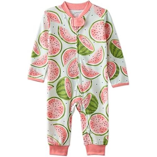 Shadow Sleep & Play 100% Organic Cotton Footless Zip Front Sleeper Pajamas